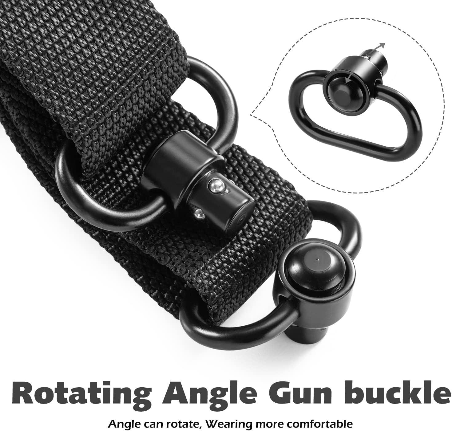 imageVVAAGG 4PCS Sling Swivels 1 125 15 inch 2Point Sling Attachment4pcs 125 inch QD Swivels