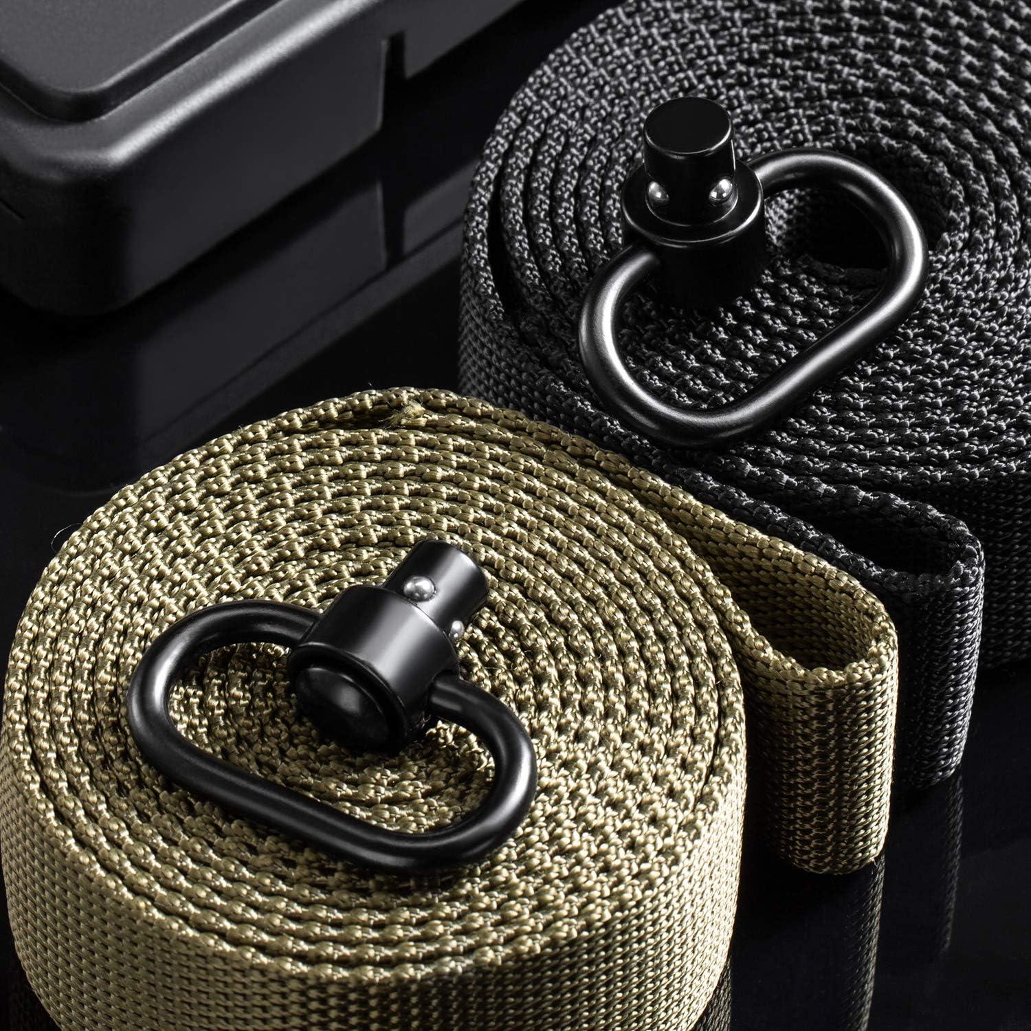 imageVVAAGG 4PCS Sling Swivels 1 125 15 inch 2Point Sling Attachment4pcs 125 inch QD Swivels